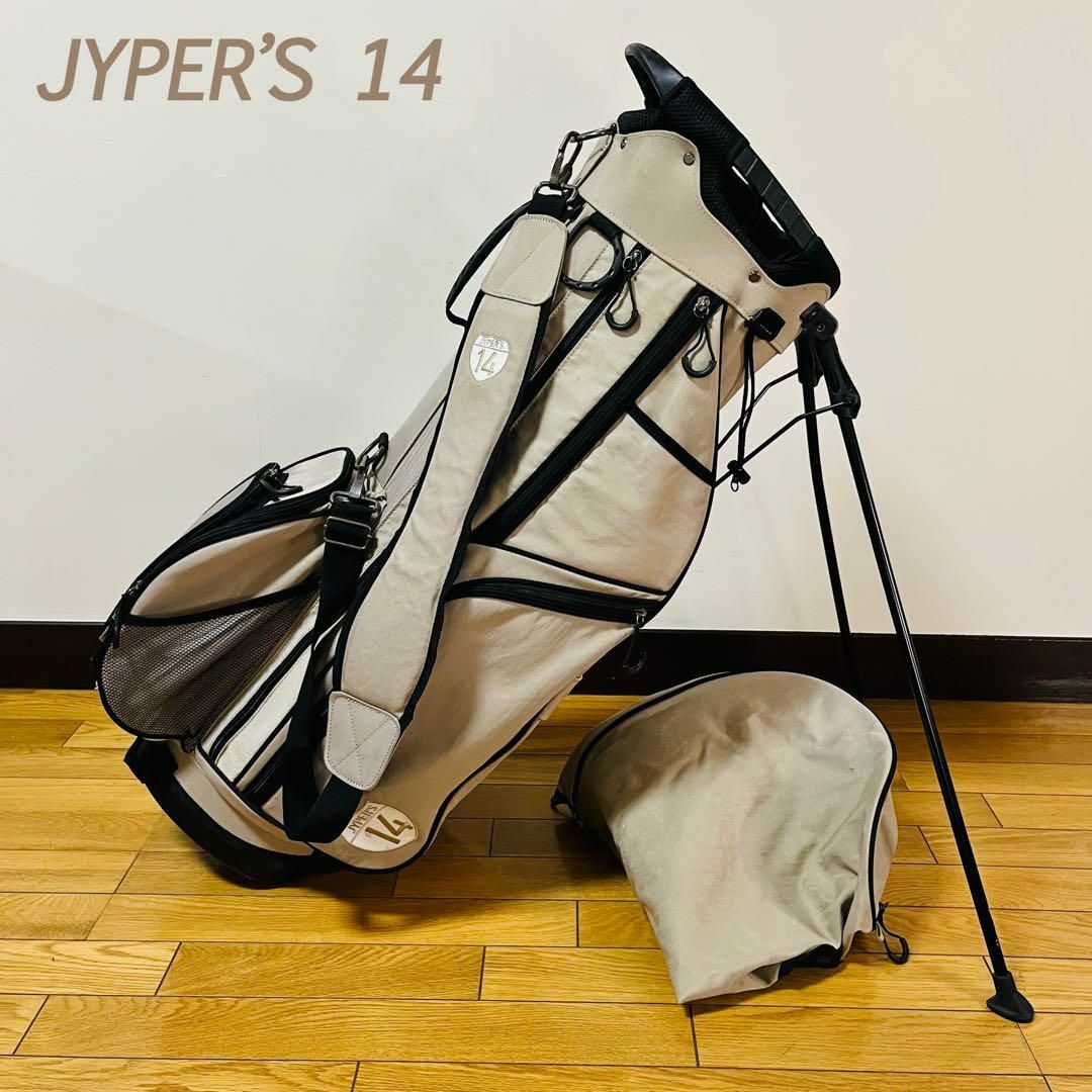 希少品 JYPERS 14 ジーパーズオリジナルキャディバッグ スタンド式 希少品 JYPERS 14 ジーパーズオリジナルキャディバッグ スタンド式