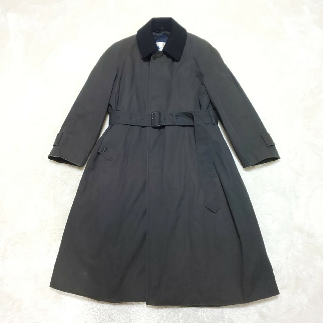 極希少 Aquascutum ヴィンテージ Wカラーベルト付ステンカラーコート 極希少 Aquascutum ヴィンテージ Wカラーベルト付ステンカラーコート