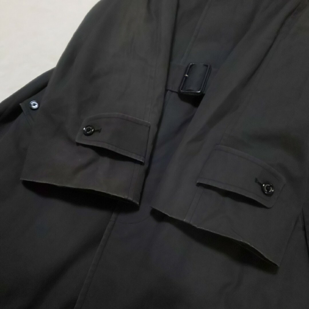 極希少 Aquascutum ヴィンテージ Wカラーベルト付ステンカラーコート 極希少 Aquascutum ヴィンテージ Wカラーベルト付ステンカラーコート