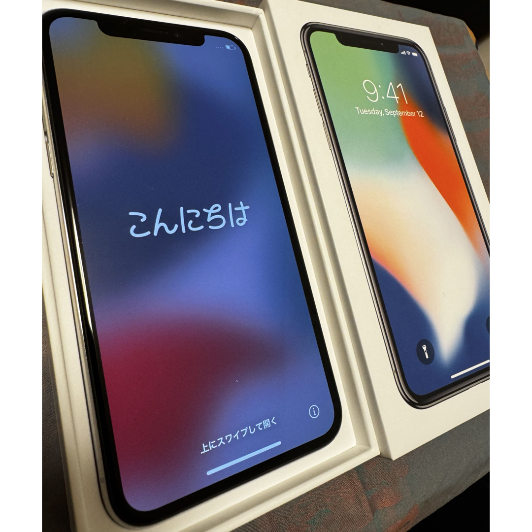 iPhone X 64GB シルバーSIM フリー iPhone X 64GB シルバーSIM フリー