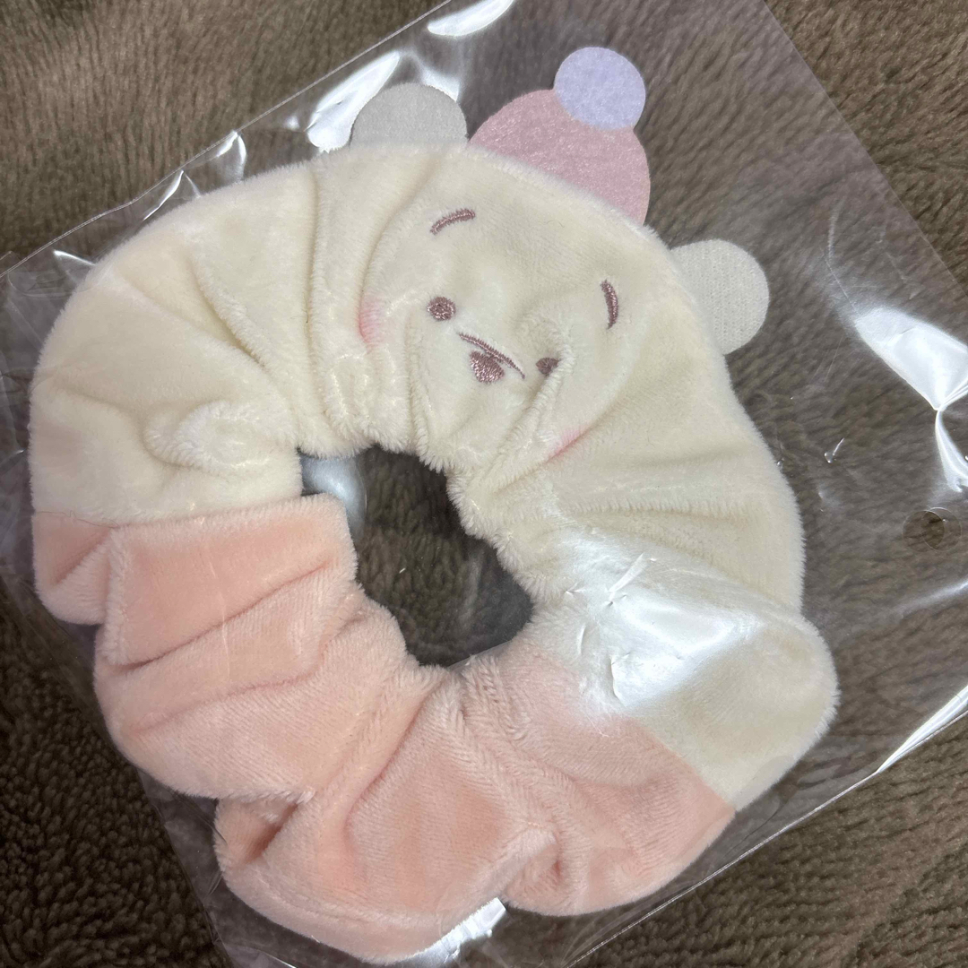くまのプーさん(クマノプーサン)のプーさん シュシュ レディースのヘアアクセサリー(ヘアゴム/シュシュ)の商品写真