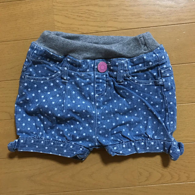 MPS(エムピーエス)の♡♡美品♡90cmMPS デニムショートパンツ♡ キッズ/ベビー/マタニティのキッズ服女の子用(90cm~)(パンツ/スパッツ)の商品写真