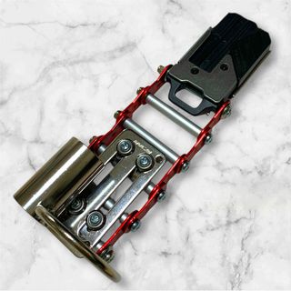 タジマメタルセフ用　ニックス風チェーン　土牛ハンマー差し　レッド(工具/メンテナンス)