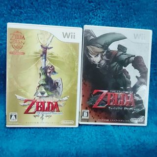 ウィー(Wii)のWii ゼルダの伝説 トワイライトプリンセス・スカイウォードソード(家庭用ゲームソフト)