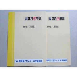 早稲田アカデミー 高3対象 正月特訓 東大必勝 物理 未使用品 2023 008s0B