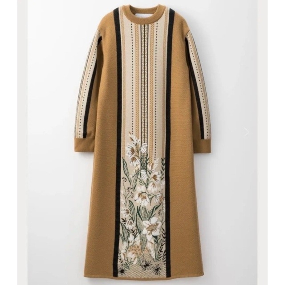 MURRAL framed flower knit dress MURRAL framed flower knit dress