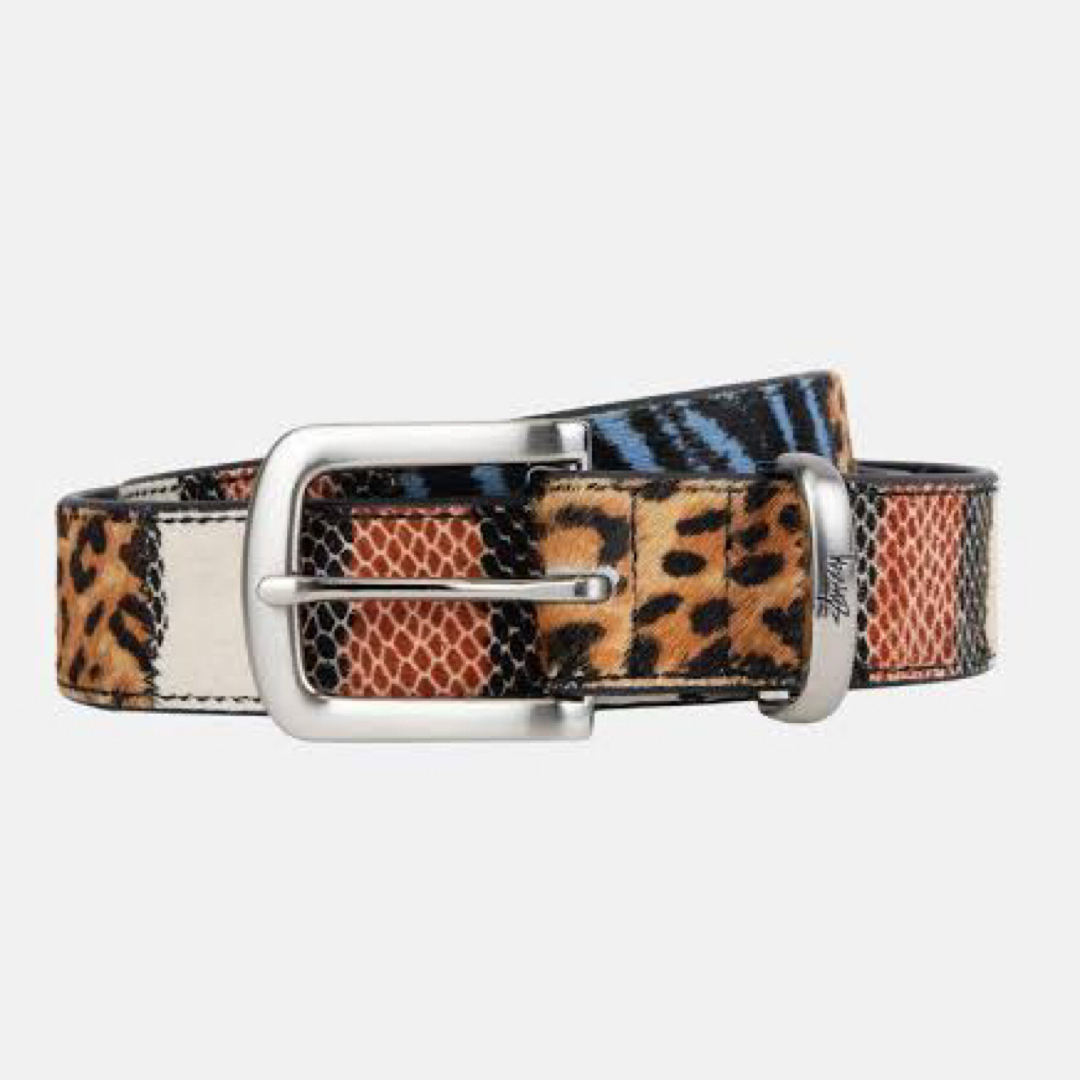 ステューシー Stussy MIXED ANIMAL PRINT BELT ステューシー Stussy MIXED ANIMAL PRINT BELT