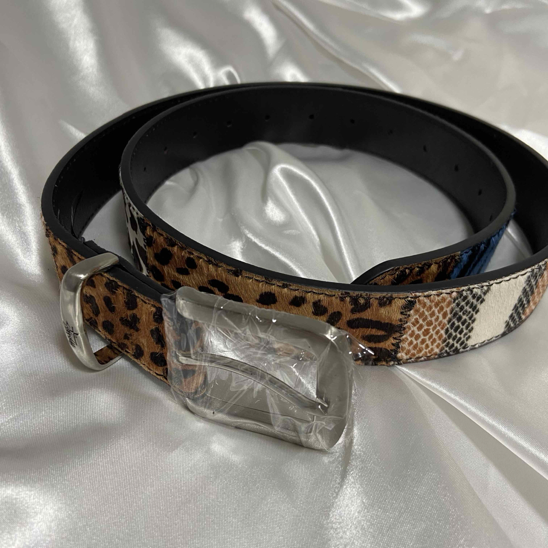 ステューシー Stussy MIXED ANIMAL PRINT BELT ステューシー Stussy MIXED ANIMAL PRINT BELT