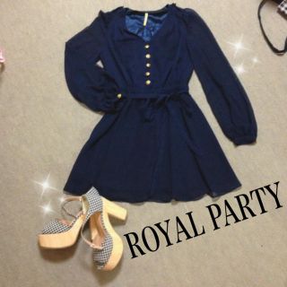 ロイヤルパーティー(ROYAL PARTY)のROYAL PARTYシースルーワンピ♡(ミニワンピース)