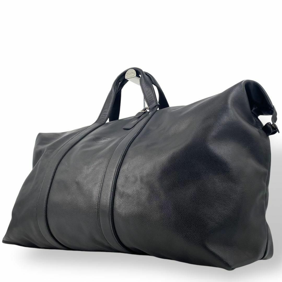 美品 Longchamp オールレザー ボストンバッグ フランス製 大容量 美品 Longchamp オールレザー ボストンバッグ フランス製 大容量