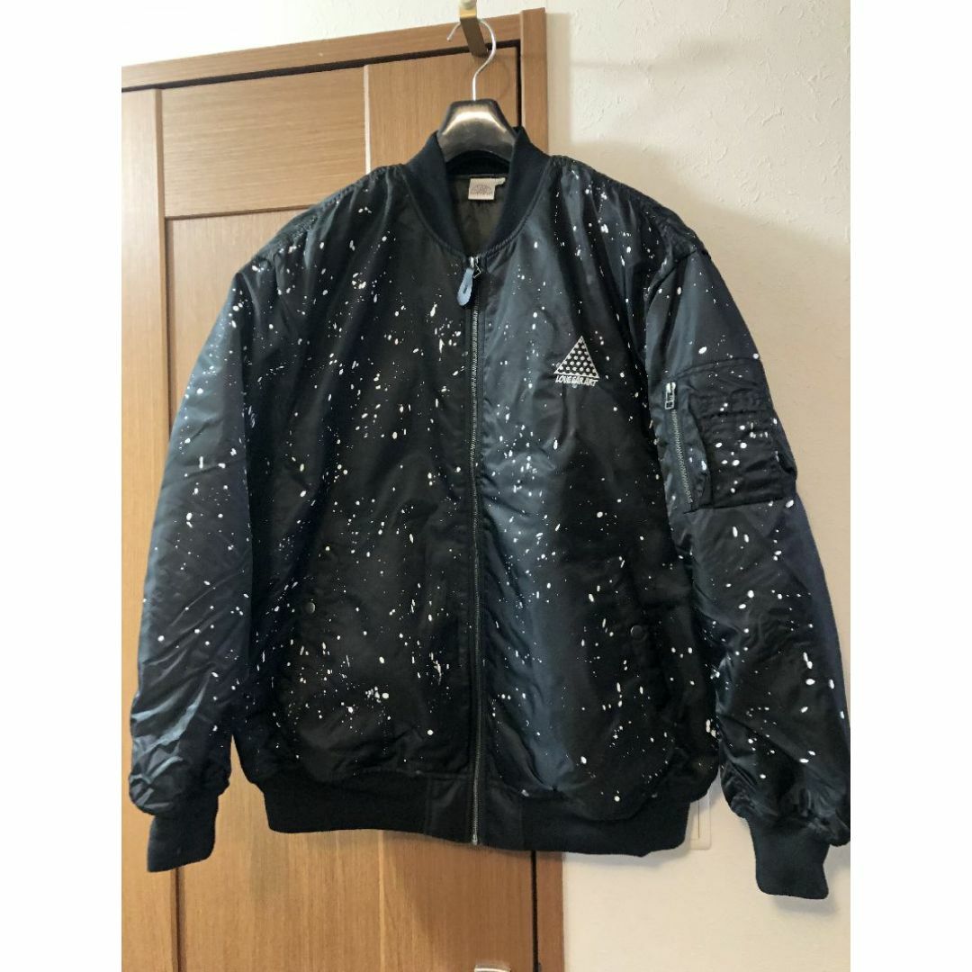 キムタク 私物 Love ear art 50着限定 MA-1 JACKETの通販 by A's キムタク 私物 Love ear art 50着限定 MA-1 JACKETの通販 by A's