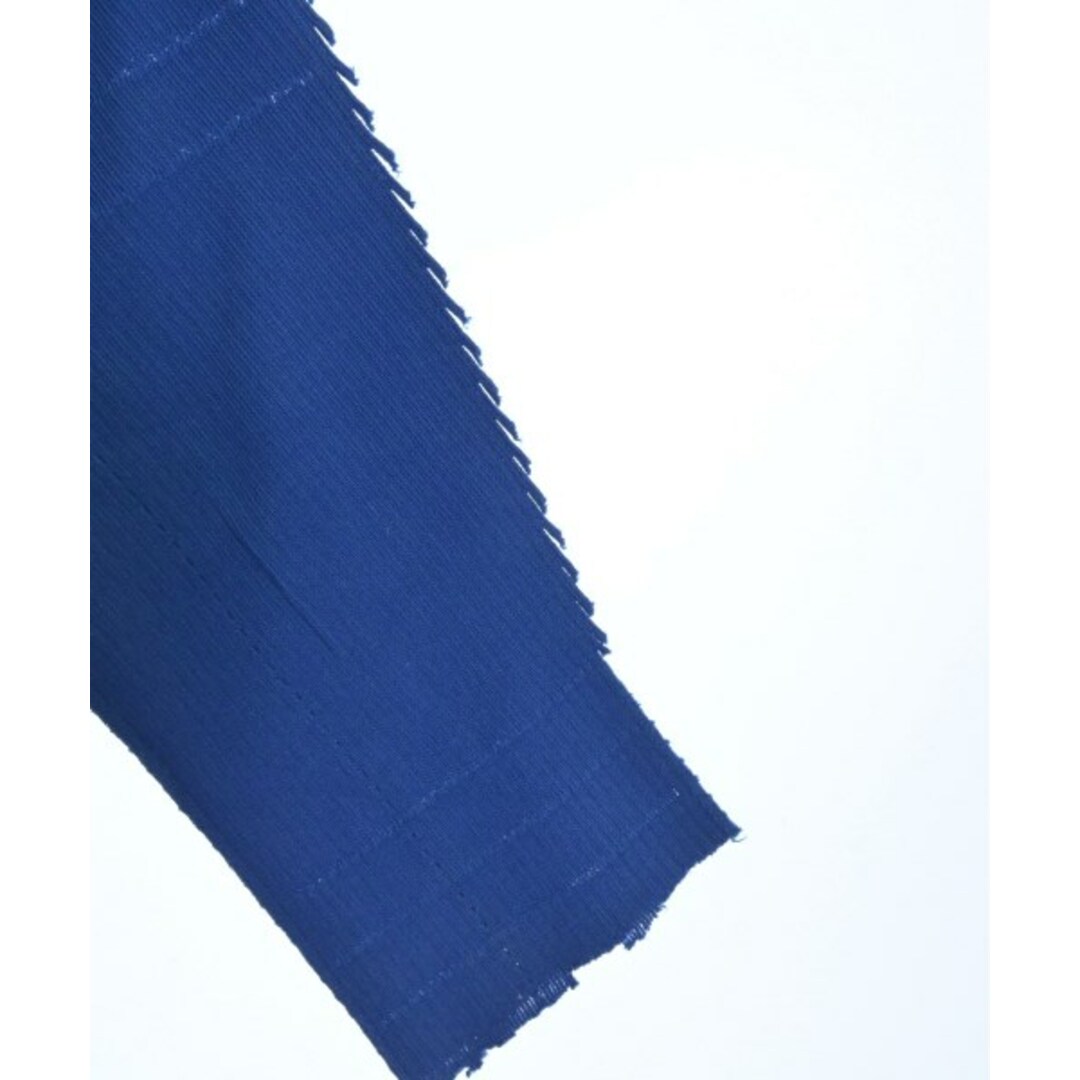 ISSEY MIYAKE - ISSEY MIYAKE イッセイミヤケ カーディガン 3(L位) 青 【古着】【中古】