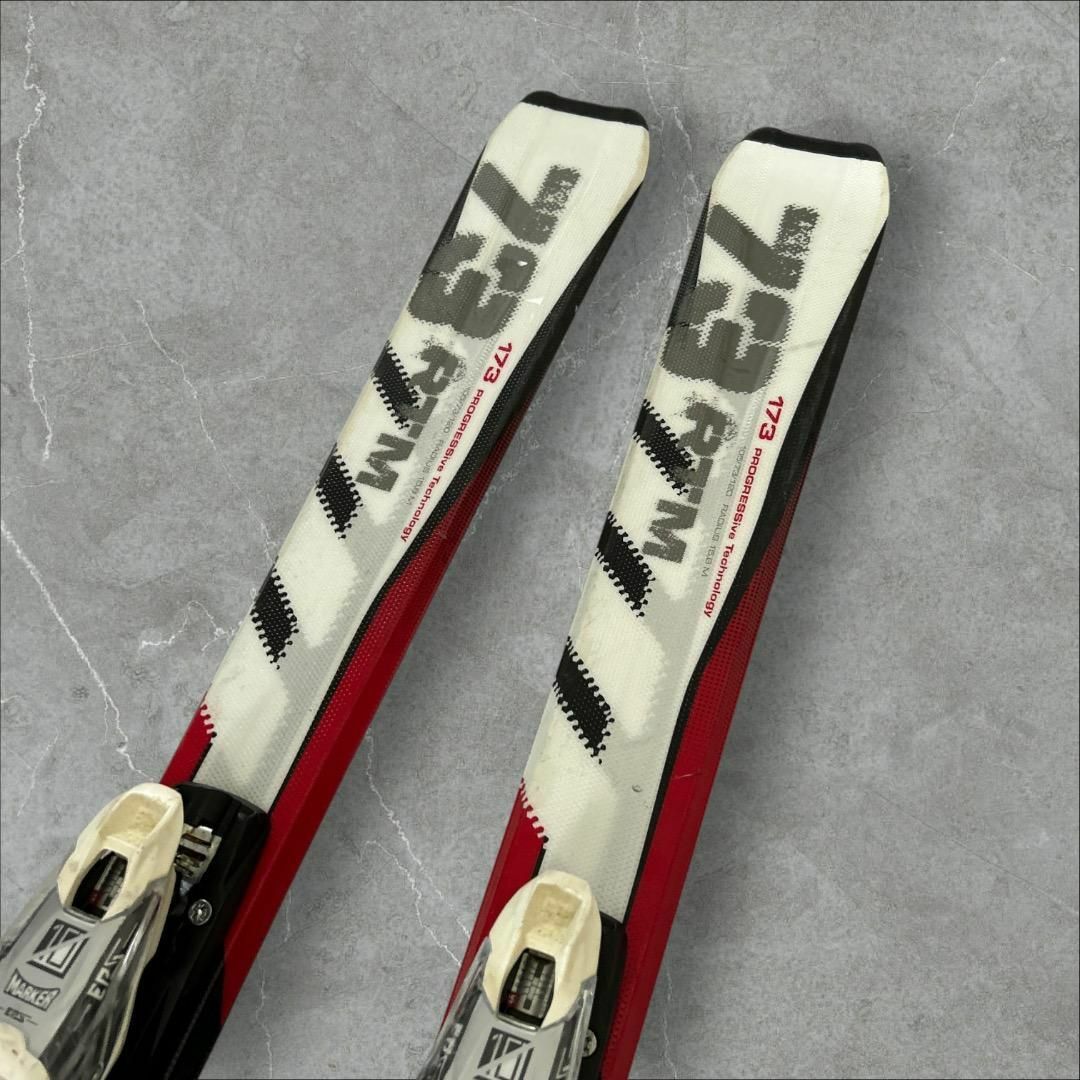 品質は非常に良い VOLKL スキー板 MARKER フォルクル 173cm 73RTM スキー