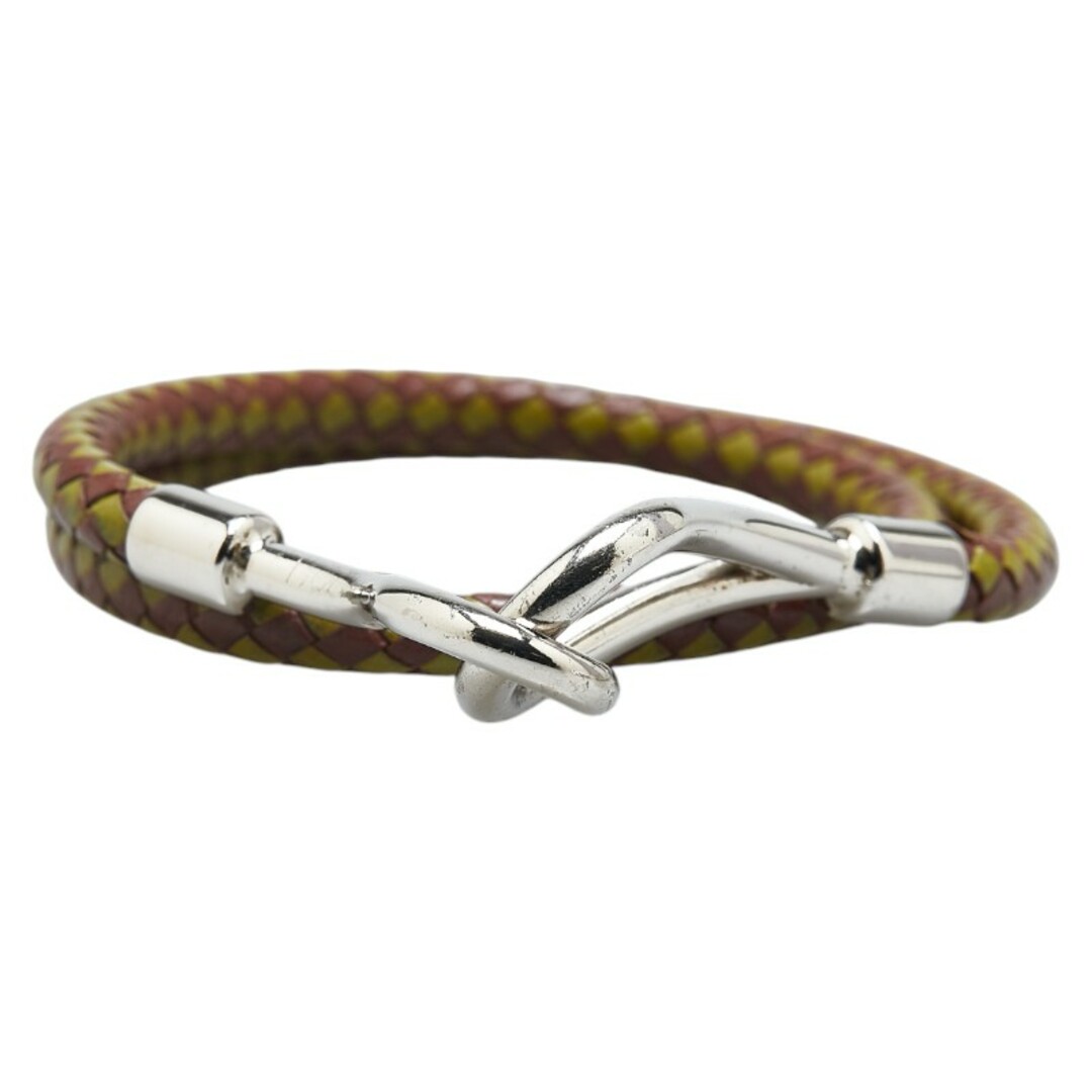 ☆美品☆エルメス ブレスレット ジャンボ ゴールド 革 レザー ☆美品☆エルメス ブレスレット ジャンボ ゴールド 革 レザー