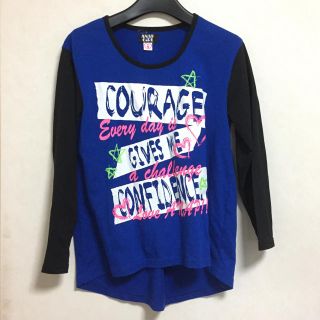 アナップキッズ(ANAP Kids)のアナップガール キッズ 長袖カットソー ダンス マウジー ロデオ(Tシャツ/カットソー)