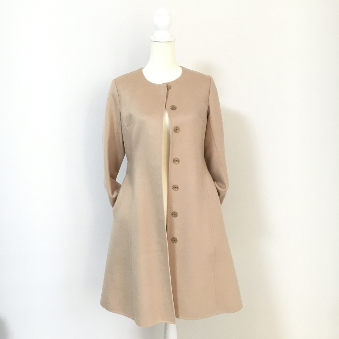René - 美品 Rene ルネ カシミヤ100% ベルト付き ロング ファー René - 美品 Rene ルネ カシミヤ100% ベルト付き ロング ファー
