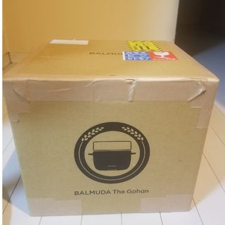 バルミューダ(BALMUDA)のBALMUDA 電気炊飯器 The Gohan K03A-BK(炊飯器)