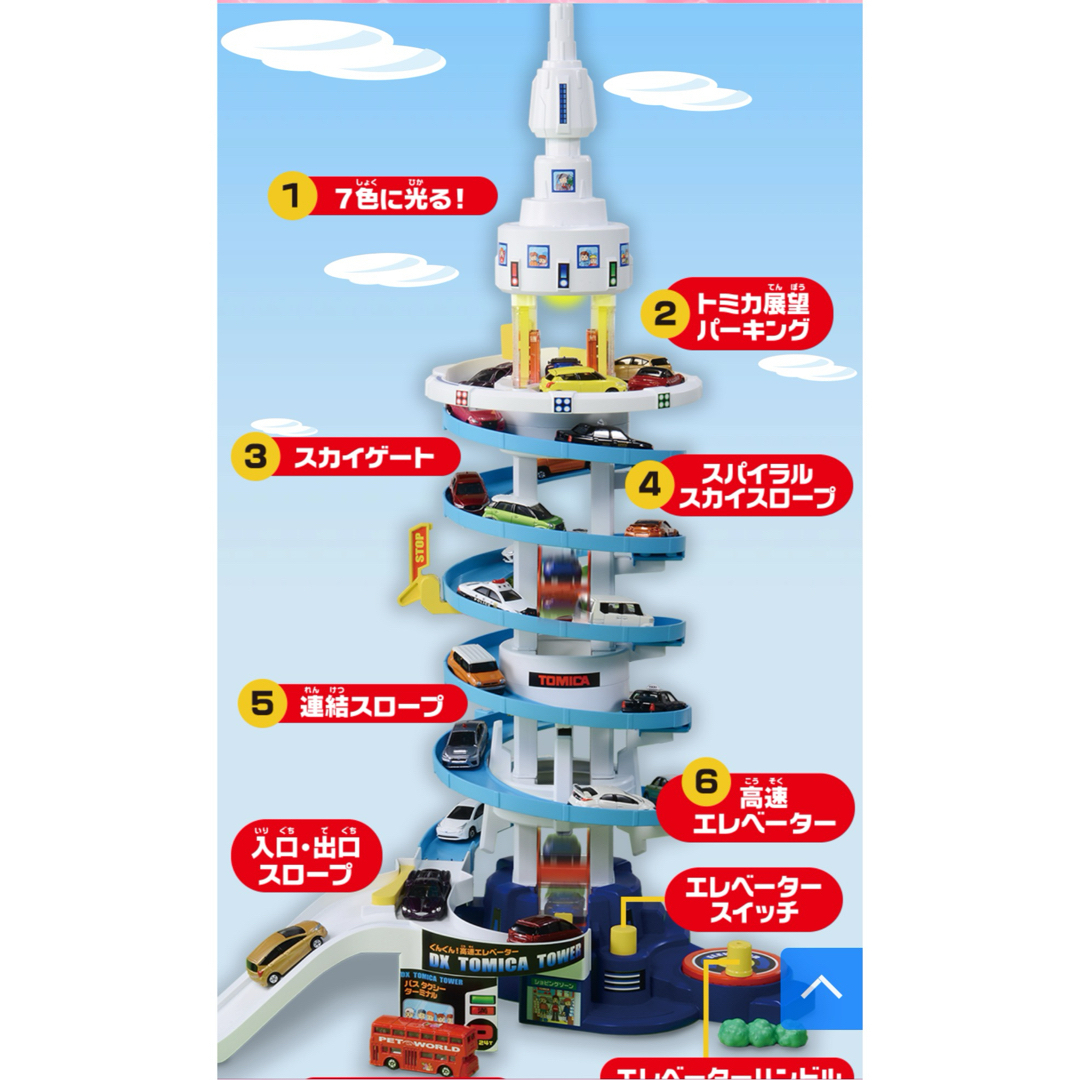 トミカワールド - トミカ でっかく遊ぼう! DX トミカタワー(1 トミカワールド - トミカ でっかく遊ぼう! DX トミカタワー(1