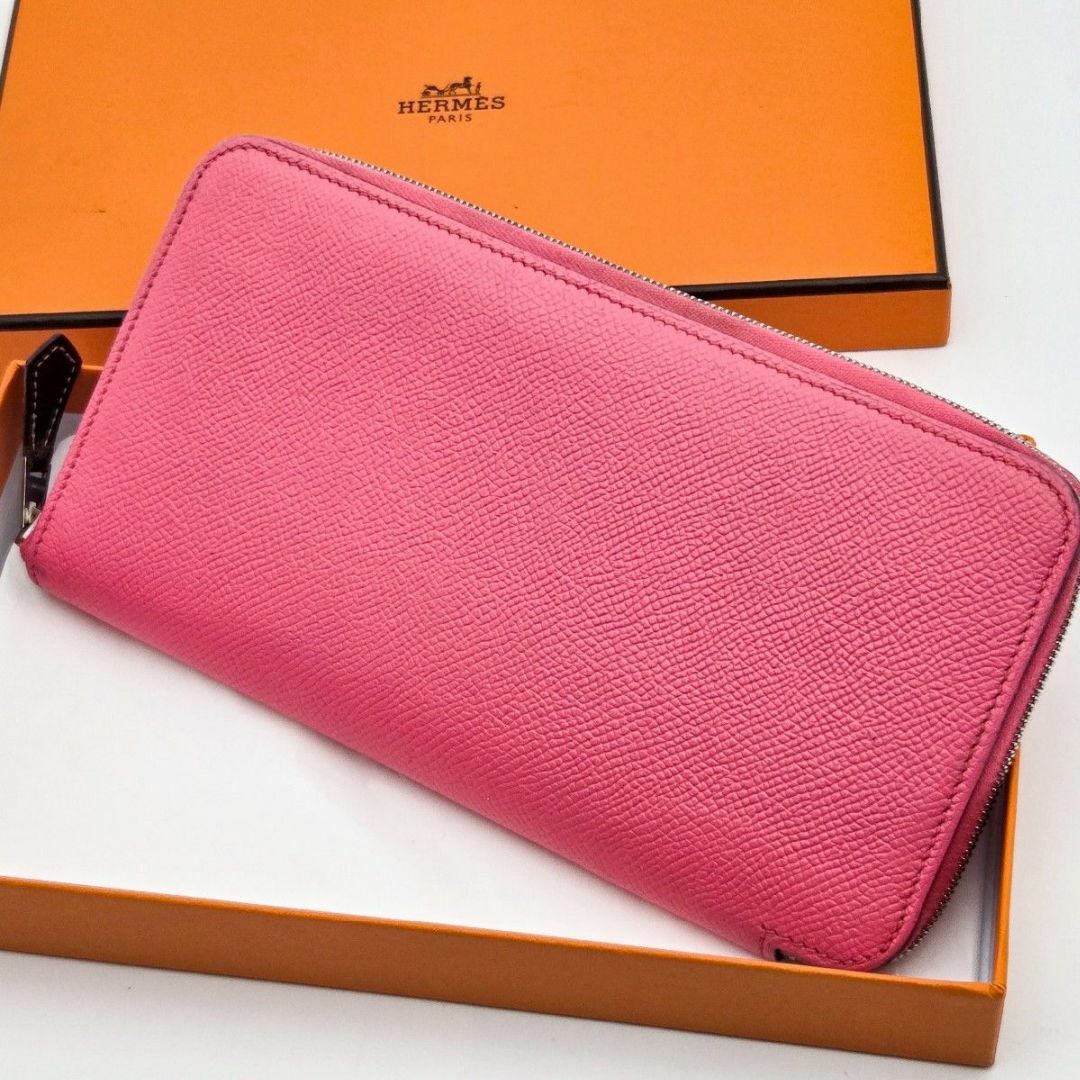 エルメス 長財布 アザップ ロング シルクイン ピンク エルメス 長財布 アザップ ロング シルクイン ピンク