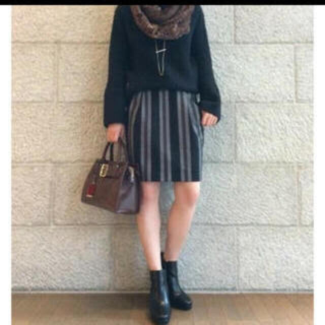 JEANASIS(ジーナシス)の未使用タグ付き☆キモウコクーンスカート JEANASIS レディースのスカート(ひざ丈スカート)の商品写真
