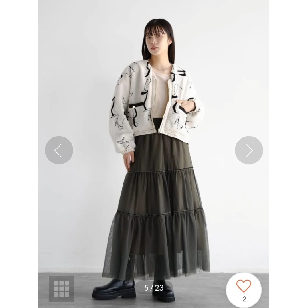 SCOT CLUB - 【新品未使用】RADIATE ニュアンスモチーフボア SCOT CLUB - 【新品未使用】RADIATE ニュアンスモチーフボア