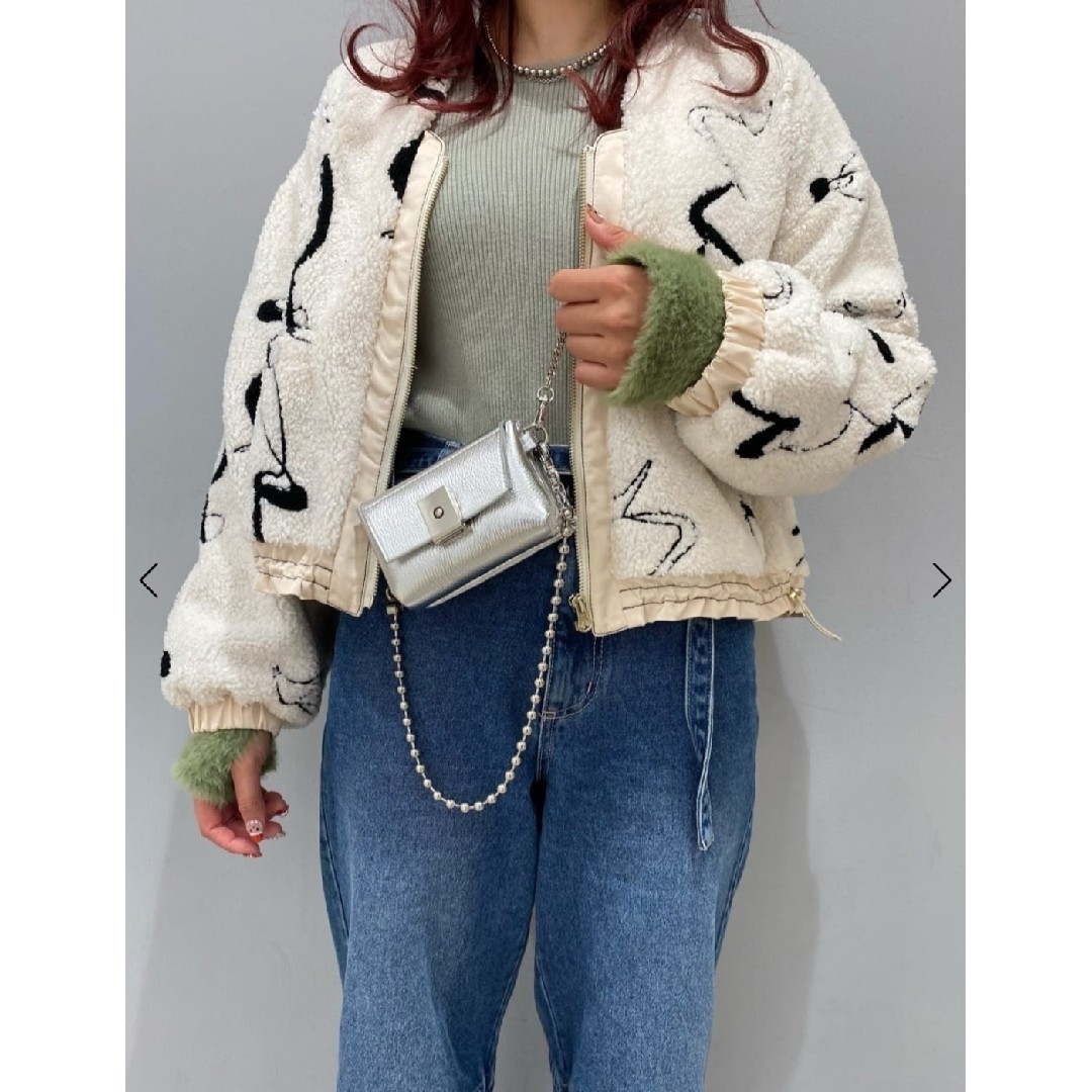 SCOT CLUB - 【新品未使用】RADIATE ニュアンスモチーフボア SCOT CLUB - 【新品未使用】RADIATE ニュアンスモチーフボア