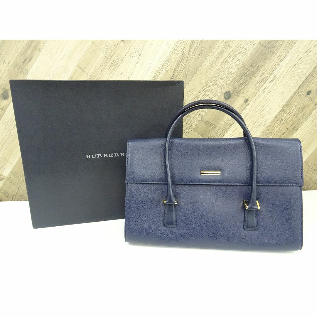 BURBERRY - 奈069 / BURBERRY バーバリー ハンドバッグ レザー