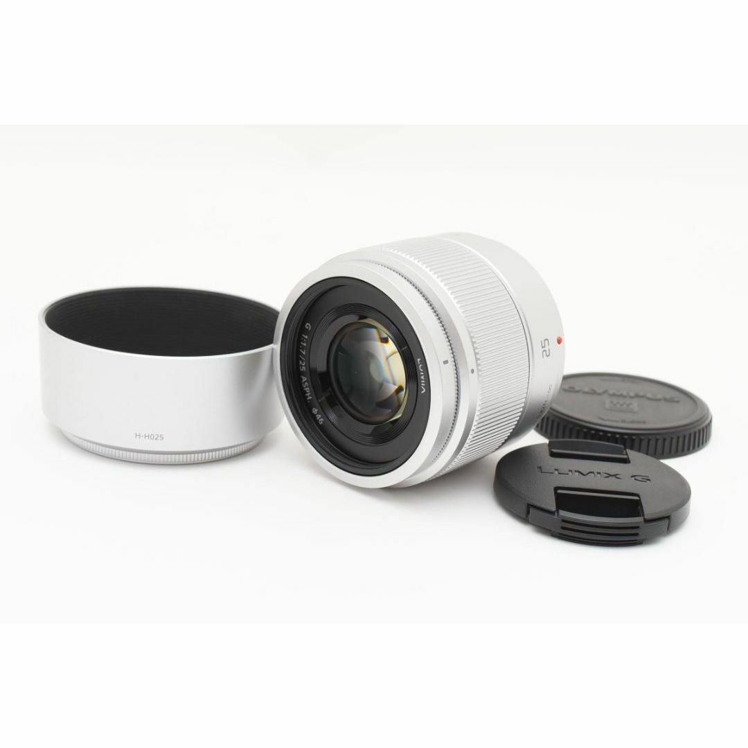 美品□パナソニック LUMIX G 25mm/F1.7 ASPH HH-025 美品□パナソニック LUMIX G 25mm/F1.7 ASPH HH-025