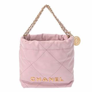 シャネル(CHANEL)の中古 シャネル CHANEL AS3980 ランダム品番 レディース ハンドバッグ ピンク シャイニーカーフスキン(ハンドバッグ)