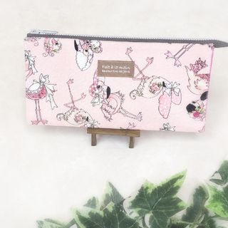 仕切り通帳ポーチ ☆ ロラリー ☆ ハンドメイド(ポーチ)