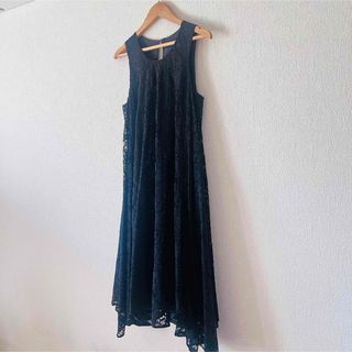 BARNEYS NEW YORK(ひざ丈ワンピース ・ ブラック/黒色系)の BARNEYS NEW YORK(ひざ丈ワンピース ・ ブラック/黒色系)の