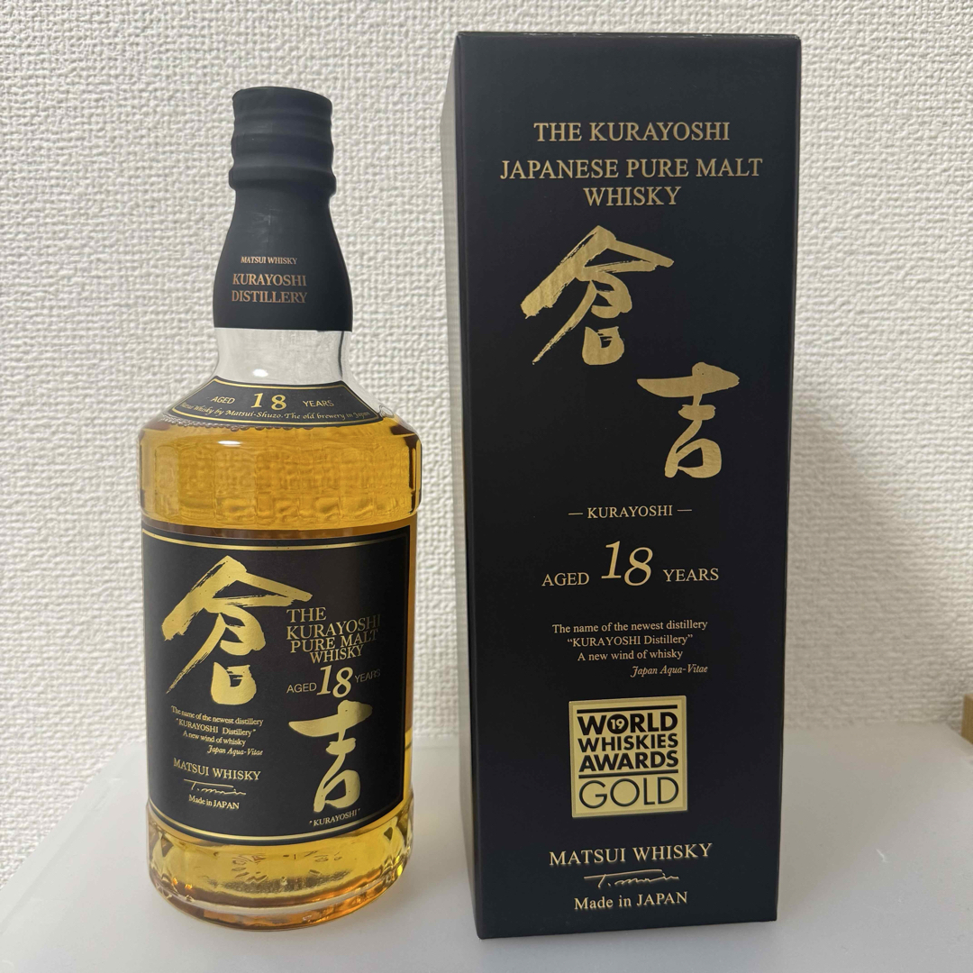 倉吉18年ウィスキー700ml 倉吉18年ウィスキー700ml