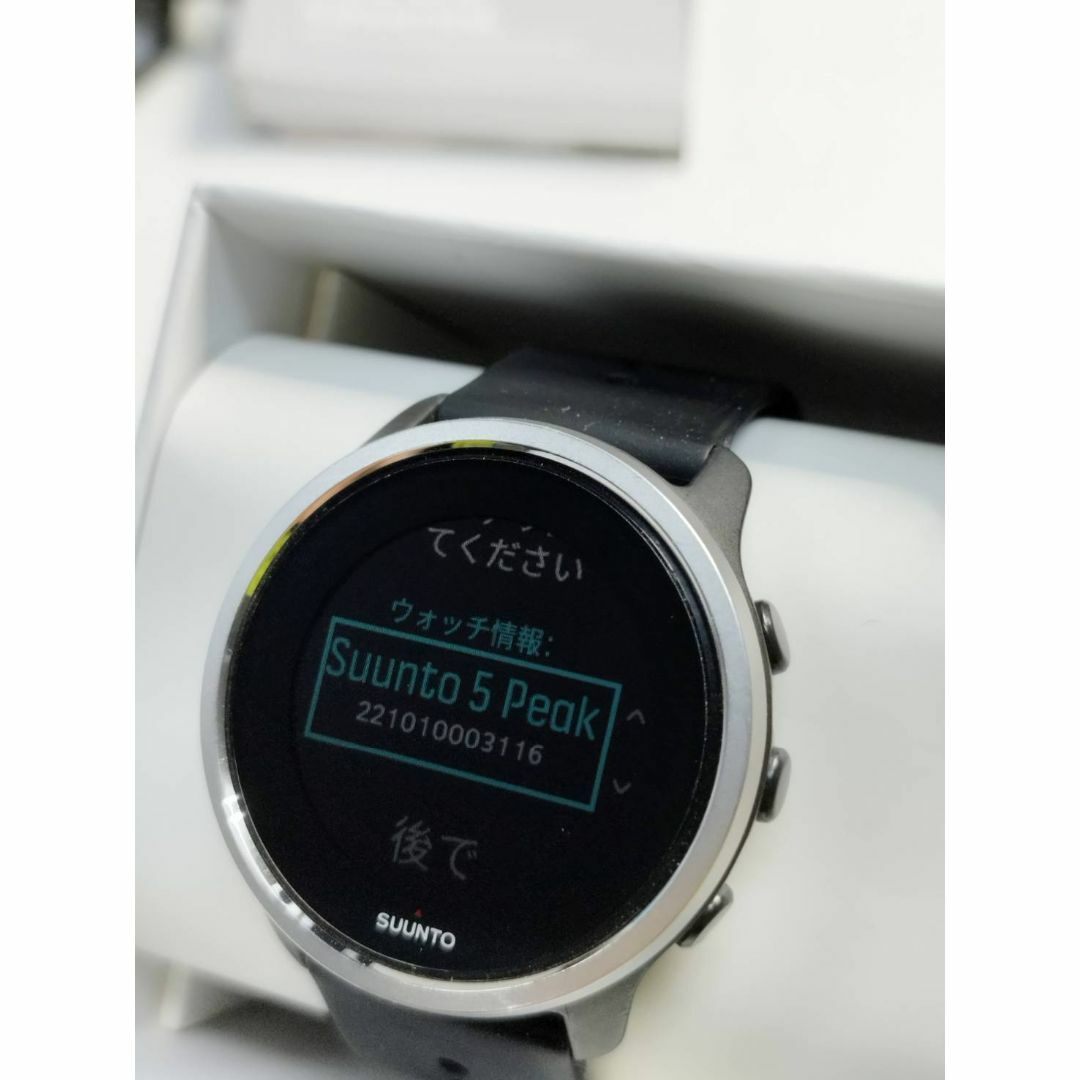 SUUNTO 5 PEAK BLACK スマートウォッチ SUUNTO 5 PEAK BLACK スマートウォッチ