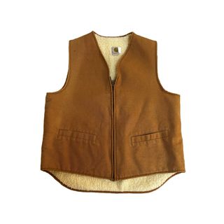 carhartt - カーハート ダックベスト usa製 初期胸タグの通販 by carhartt - カーハート ダックベスト usa製 初期胸タグの通販 by