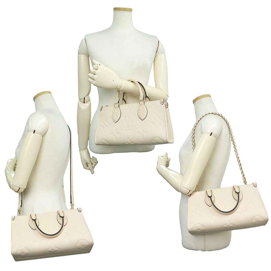 LOUIS VUITTON - ルイ ヴィトン オンザゴー EW チェーン 3WAY LOUIS VUITTON - ルイ ヴィトン オンザゴー EW チェーン 3WAY