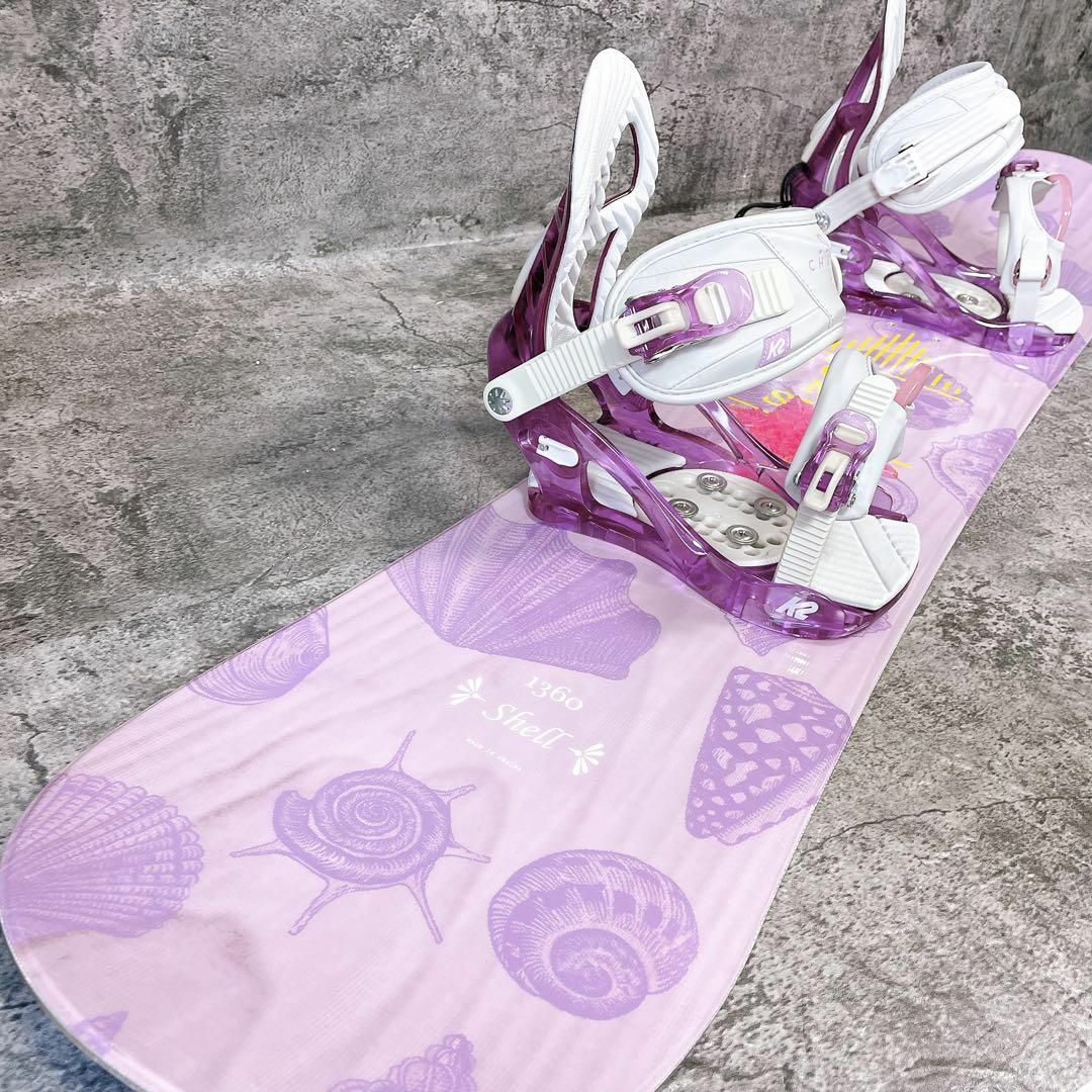 最終値下げ K2 CHARM スノーボード 134cm 2点セット 最終値下げ K2 CHARM スノーボード 134cm 2点セット