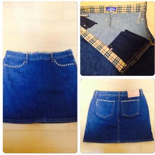BURBERRY BLUE LABEL - バーバリーブルーレーベル*ミニスカート BURBERRY BLUE LABEL - バーバリーブルーレーベル*ミニスカート
