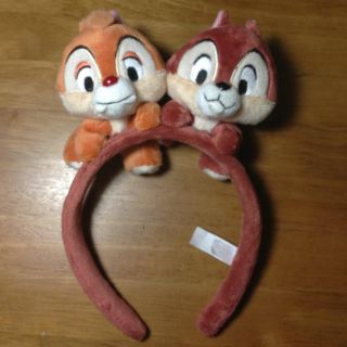 ディズニー(Disney)のディズニー チップとデール カチューシャ(カチューシャ)