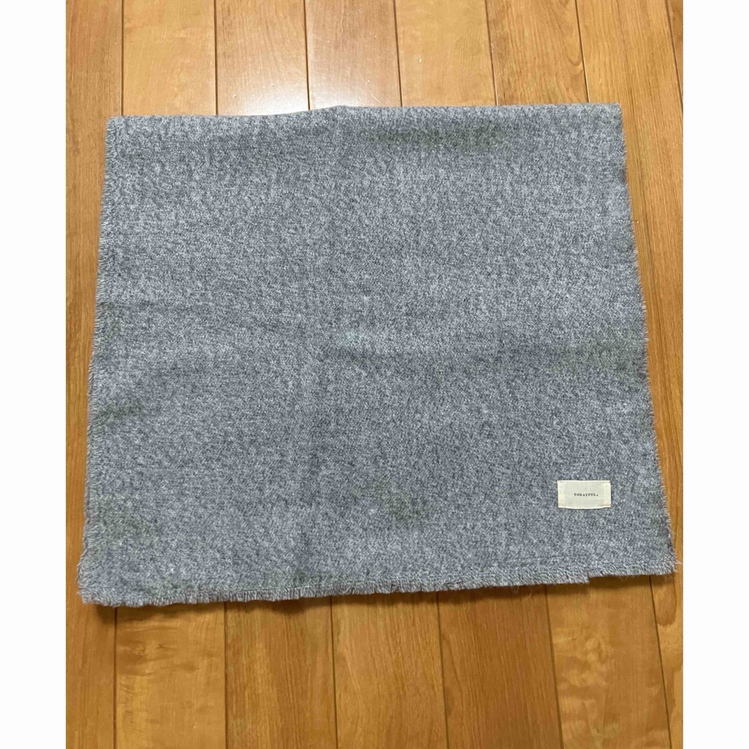 TODAYFUL(トゥデイフル)のトゥデイフルTODAYFUL マフラー　グレー レディースのファッション小物(マフラー/ショール)の商品写真