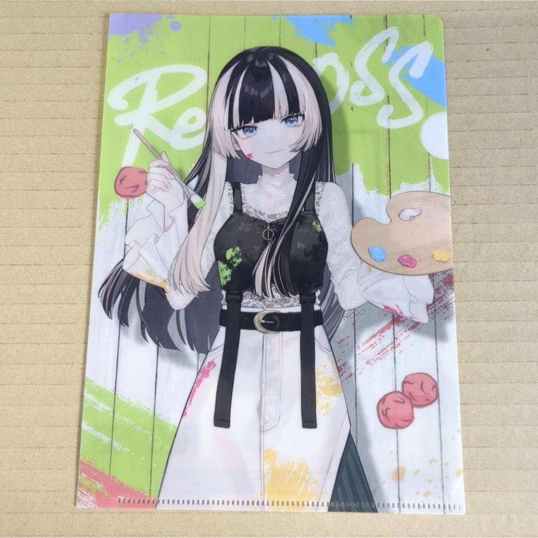 ホロライブ ReGLOSS ファミマ クリアファイル 儒烏風亭らでんの ホロライブ ReGLOSS ファミマ クリアファイル 儒烏風亭らでんの