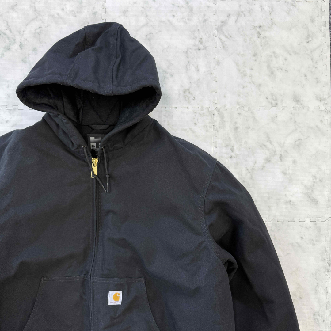 carhartt - carhartt カーハート アクティブジャケット ブラック carhartt - carhartt カーハート アクティブジャケット ブラック