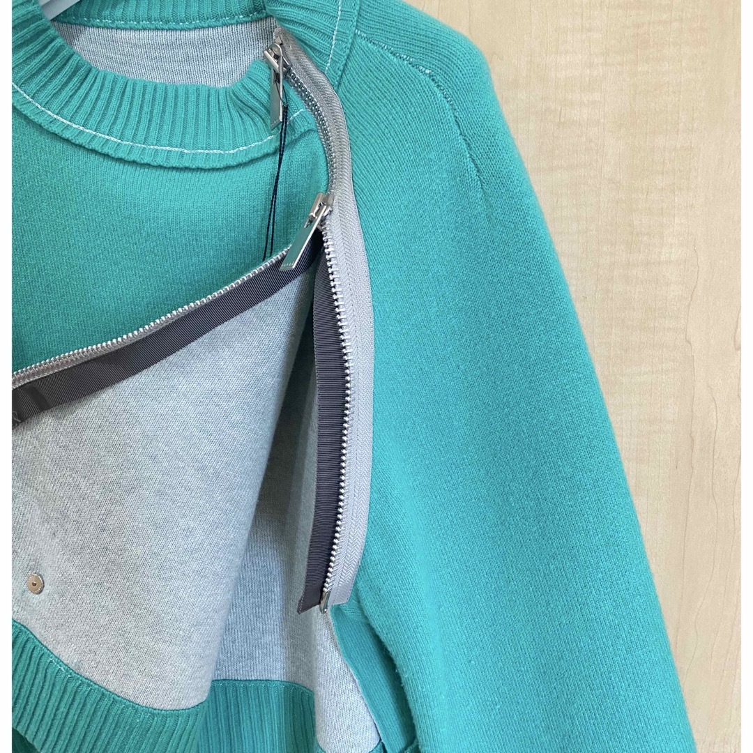 10万 絶賛発売中!紙タグ付き!』☆sacai サカイ☆カシミア 定番 10万 絶賛発売中!紙タグ付き!』☆sacai サカイ☆カシミア 定番