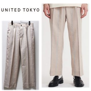 ユナイテッドトウキョウ(UNITED TOKYO)の《UNITED TOKYO》新品 リネン混  テーパードパンツ 3(W85)(スラックス)