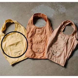 新品 DEAN&DELUCA ＜完売＞天然染めショッピングバッグ白樺 葉染め(エコバッグ)