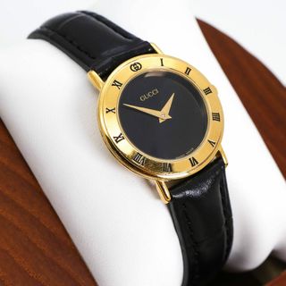 GUCCI - 稼働 GUCCI 腕時計 3000.2.L ローマインデックスベゼル GUCCI - 稼働 GUCCI 腕時計 3000.2.L ローマインデックスベゼル