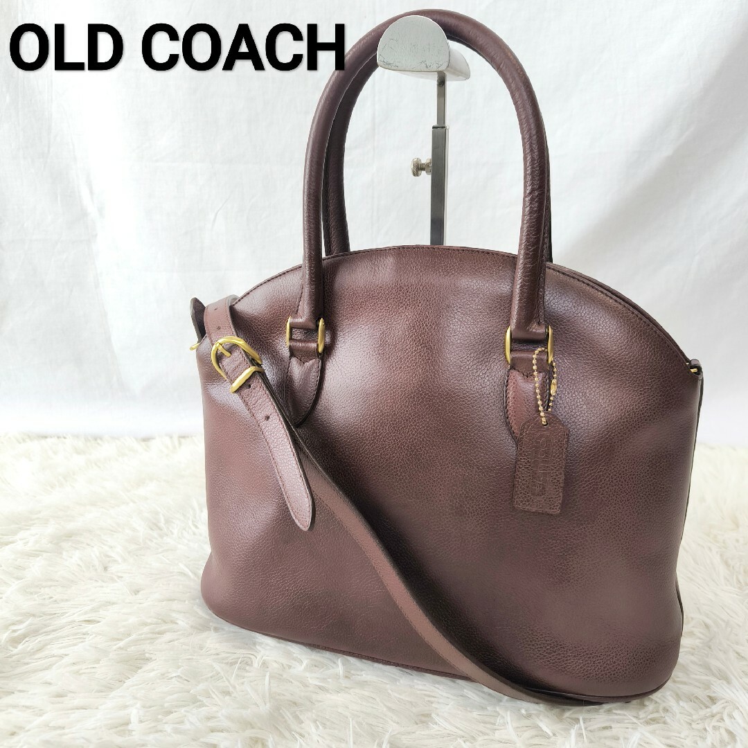 COACH - OLD COACH マディソン ドーム型 2way ショルダー バッグ