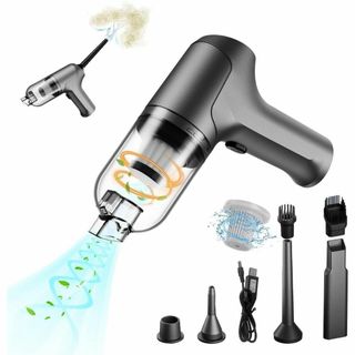 ハンディクリーナー コードレス 超軽量 15000Pa高吸力 多機能ミニ掃除機(掃除機)