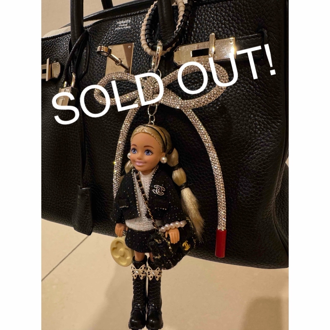 Barbie chelsea バービーチェルシキリング バックチャームCC3 Barbie chelsea バービーチェルシキリング バックチャームCC3
