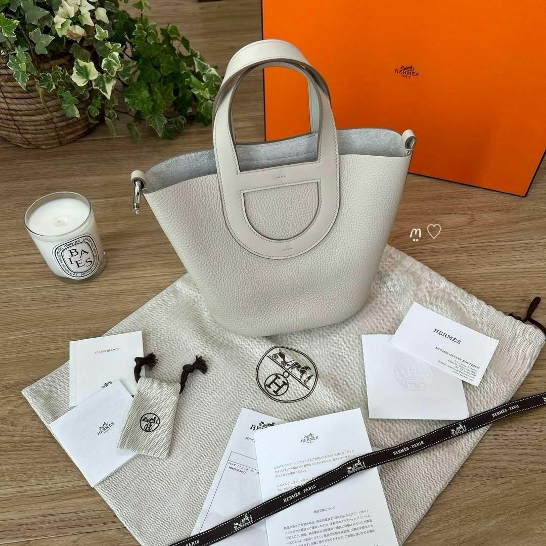 HERMES - HERMES エルメス インザループ18 ベトン レザー HERMES - HERMES エルメス インザループ18 ベトン レザー