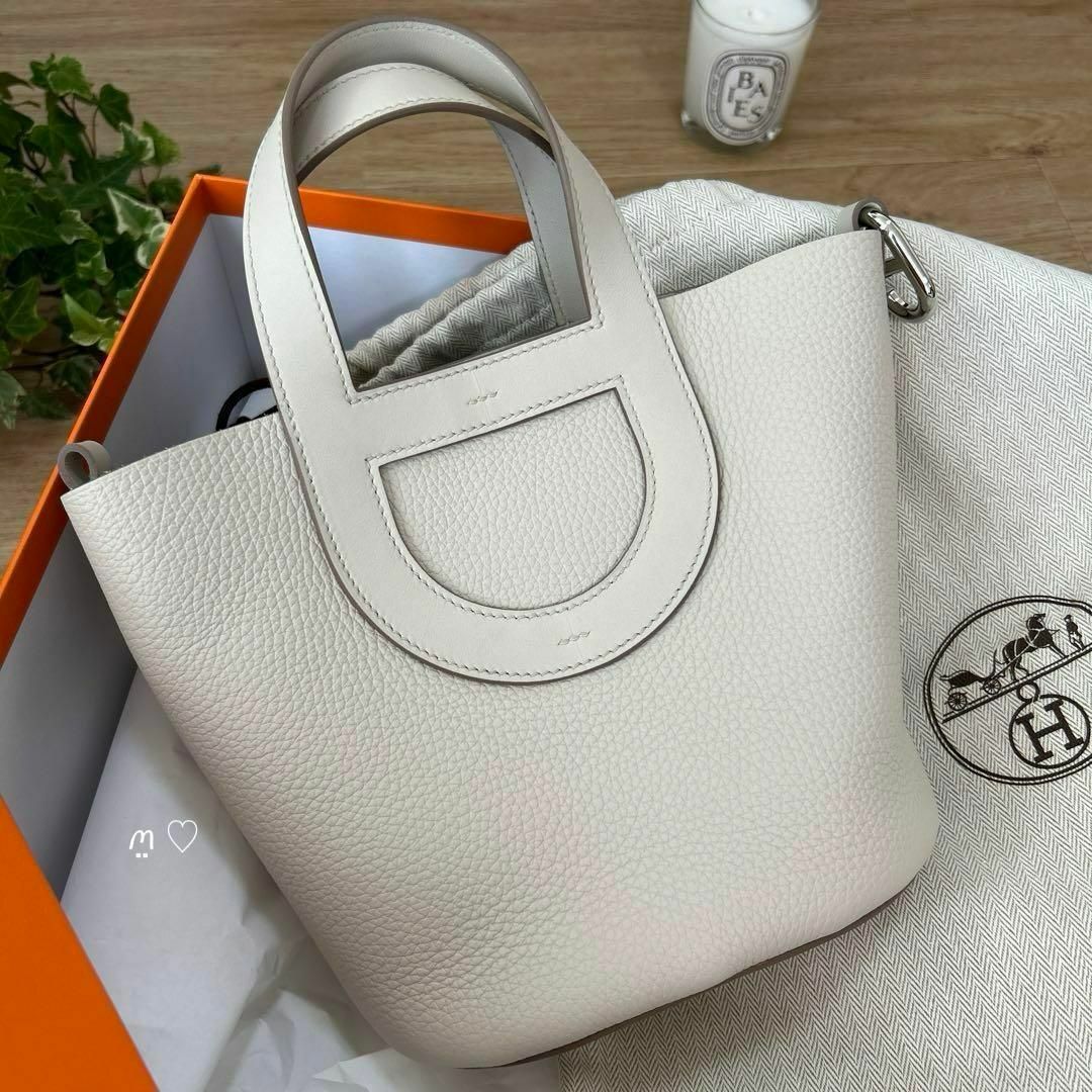 HERMES - HERMES エルメス インザループ18 ベトン レザー HERMES - HERMES エルメス インザループ18 ベトン レザー